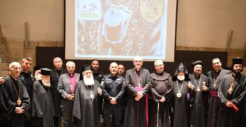 מפגש בין פיקוד מחוז ירושלים וראשי הכנסיות והעדות הנוצריות בעיר