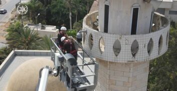 רמלה: המשטרה חשפה מצלמות פיראטיות על צריח מסגד בג'ואריש