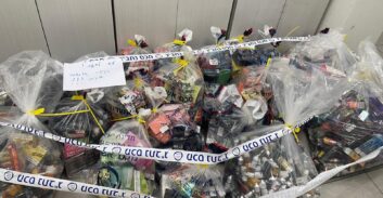 רשות המסים עצרה חמישה בניסיונות הברחה של אלפי סיגריות אלקטרוניות