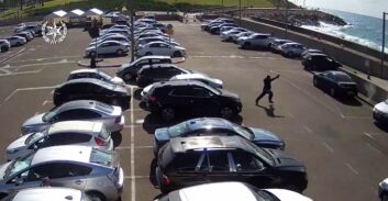 ארבעה נאשמים בתיק רצח עבד קזאז על המזח הדרומי בנמל יפו