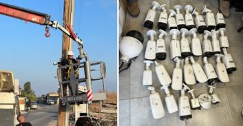 המשטרה הסירה 31 מצלמות שהותקנו במרחב ציבורי בכפר ג'ת