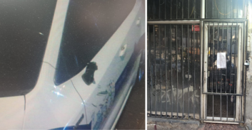 השחית ניידת של עיריית ת"א כי "ישראל היא מדינה של גזענים"