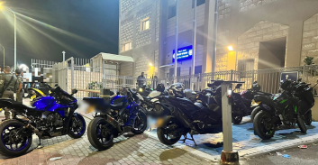 המשטרה נגד שיירות רוכבי אופנועים שמשמיעים קולות ירי בישובים יהודים