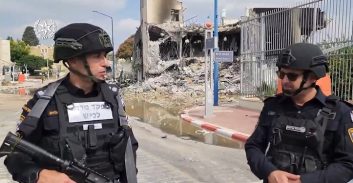 הקרב על משטרת שדרות: אותר מבנה חילופי זמני