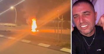 אור יהודה: העבריין שמעון רביבו נהרג מפיצוץ מטען באופנוע שלו