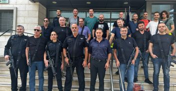 המשטרה חנכה כיתת כוננות ראשונה בתחנת מודיעין