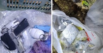 אב ושני בניו מוואדי-ערה חשודים בהחזקת אקדח, רימון וסמים מסוגים שונים