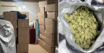 המשטרה: סרטונים מוכיחים מי הכניס 114 ק"ג קנאביס למחסן ברמת גן