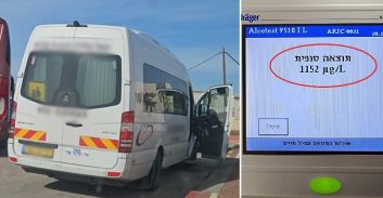 חשד: נהג הסעות הסיע תלמידים כשהוא שיכור