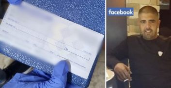 מוכר למשטרה מרמת גן חשוד בהונאות צ'יינגים עם צ'קים מזויפים