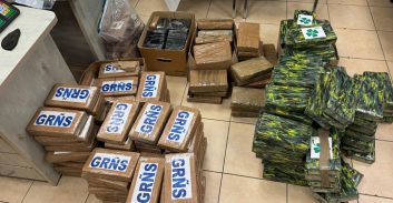 צפו בסרטון: יותר מרבע טון קוקאין טהור במסווה של גרגרי חומוס