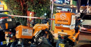 מוכר למשטרה "בכיר" נפצע קל באירוע ירי בחולון