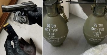 שני תושבי חדרה נעצרו עם אקדח, רימונים וסמים ב"דירה מבצעית" בקיסריה