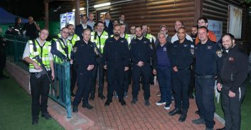 המשטרה חנכה בסיס הפעלה למתנדבים חרדים בבני ברק