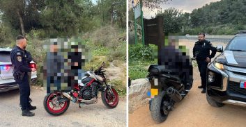 ג'דיידה-מכר: שניים נעצרו בחשד שרכבו על אופנועים אסורים לשימוש