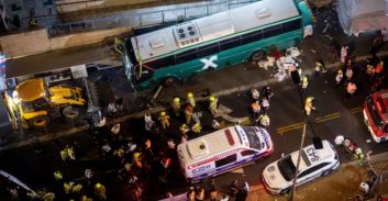 כתב אישום: נהג אוטובוס גרם ברשלנות למותן של אם ושתי בנותיה