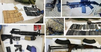 מחוז חוף תפס עשרות כלי נשק ותחמושת באום אל פאחם ובנותיה