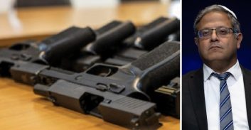 המכון הישראלי לדמוקרטיה: חצי מהציבור תומך במדיניות חלוקת הנשק של בן-גביר