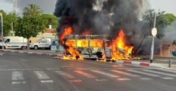 אביו של נאשם ברצח שמעון רביבו נפצע קשה מהמטען בצומת וולפסון