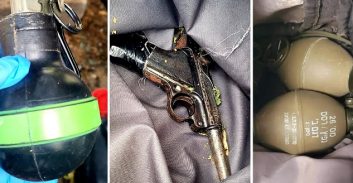 עוספייה: ארבעה חשודים בהחזקת מצבור אמצעי לחימה