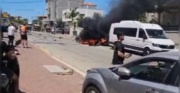 טירה: נשק אותר ברכב שהתפוצץ ממטען