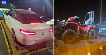 אום אל-פאחם: המשטרה ורשות המסים עיקלו 13 כלי-רכב מסרבני מס