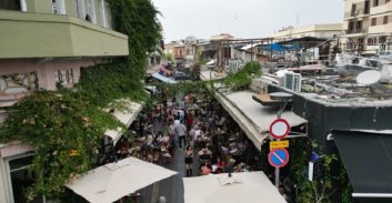 בעל עסק מיפו חשוד שאיים ותקף אחרים בשוק הפשפשים