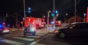 עפולה: גבר כבן 40 נפצע קשה בפיצוץ משאית