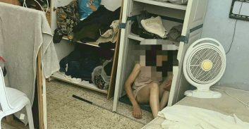 חדרה: פרצה לדירה והסתתרה מהשוטרים בארון הבגדים