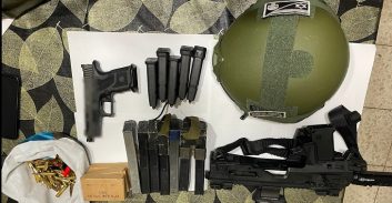 ימ"ר צפון: פירוק מצלמות ותפיסת אמל"ח בפשיטה על מתחמים של ארגון-פשע