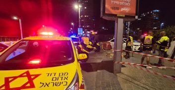 מוכר למשטרה נפצע קשה מירי בטיילת בבת ים 