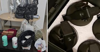 פריטי אמל"ח ועשרות קילוגרמים של סמים נתפסו בפשיטה על בית בחיפה