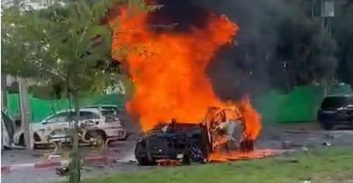 בכיר בארגון הפשע של משפחת גאנם חוסל בפיצוץ רכב ברמלה