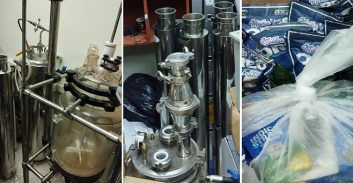 מצבור סמים ומעבדה לייצור נחשפו במחסן בפתח תקווה