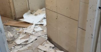 נזק רב בפיצוץ בבניין מגורים ביבנה