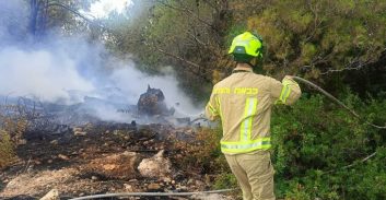 עוברי אורח הביאו למעצר רופא שמואשם בהצתה של יערות בכרמל