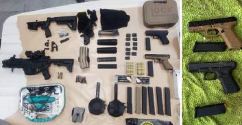 חשד: אחים ממשפחה מוכרת בטייבה החזיקו מצבור אמל"ח והפעילו מחרטת נשק