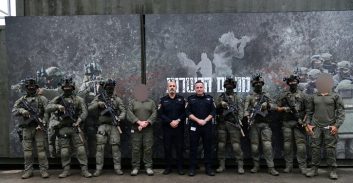 המפכ"ל ביקר אצל הגדעונים: "הכוח המשמעותי שמסייע להילחם בארגוני הפשיעה"