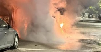 נער בן 14 נעצר בחשד שהצית רכב בסביון