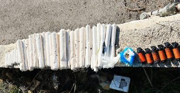 אמצעי לחימה ו-30 ק"ג חומר נפץ נתפסו במטע זיתים בסאג'ור שבגליל