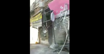 יל"פ נתניה חוקרת פיצוץ מטען חבלה סמוך לעסק במרכז העיר