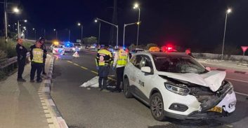 תאונה קטלנית בצומת שילר: נהג מונית דרס למוות אדם בן 60