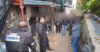 המשטרה סגרה אתר בנייה בצפון תל אביב שהעסיק שב"חים