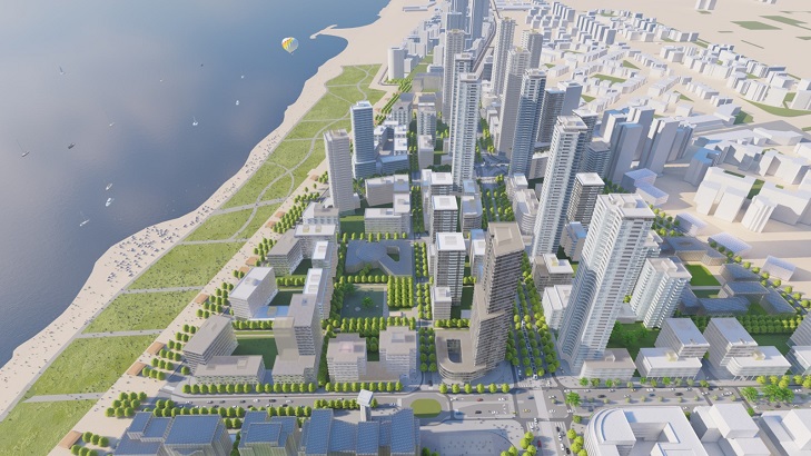 מתחם שדה דב הדמיה