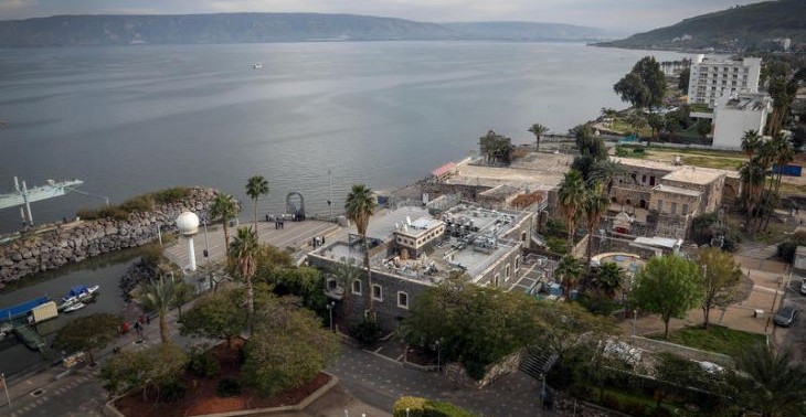 חוף טבריה תוכנית חמי טבריה