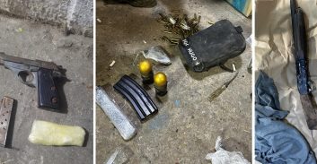 קטין המזוהה עם ארגון פשע נעצר בחשד להחזקת נשק רימונים ולבנות-חבלה