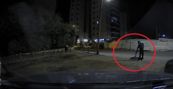 רימון רסס הושלך לעבר פיצרייה בדרום תל אביב