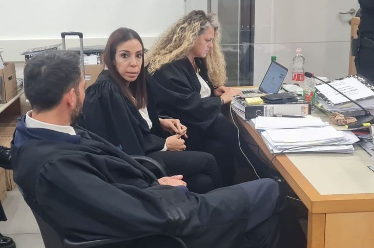 התובעת הראשית במשפט, עו"ד שרית שמש, מפרקליטות מחוז מרכז