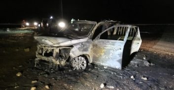 בסיום התפרעות ליד כוכב השחר הוצתה ניידת ונעצרו 17 מתנחלים