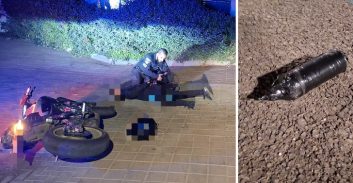 נתניה: רוכבי אופנוע נעצרו בתום מרדף עם מטען חבלה